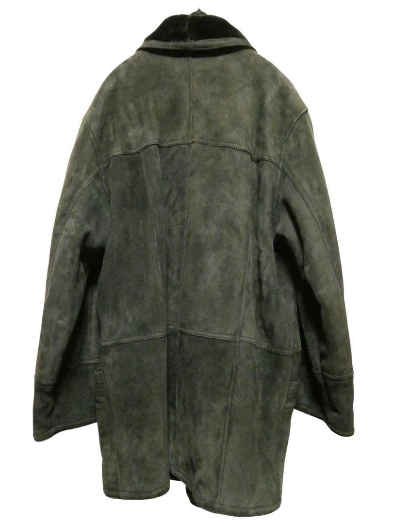 オールドヴィンテージ！美品！激レアカラーモスグリーン！リアルムートンコート