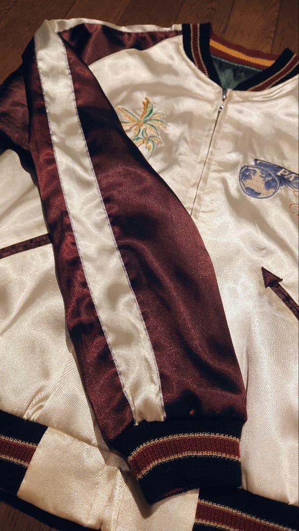 わ*き様 未使用　テーラー東洋　スカジャン　パンナム航空　ハワイ柄　インディアン