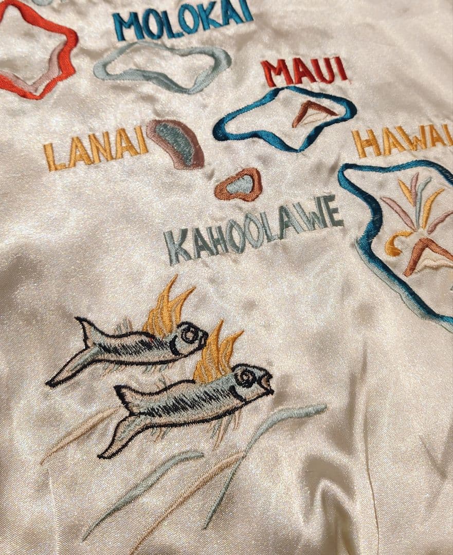 わ*き様 未使用　テーラー東洋　スカジャン　パンナム航空　ハワイ柄　インディアン