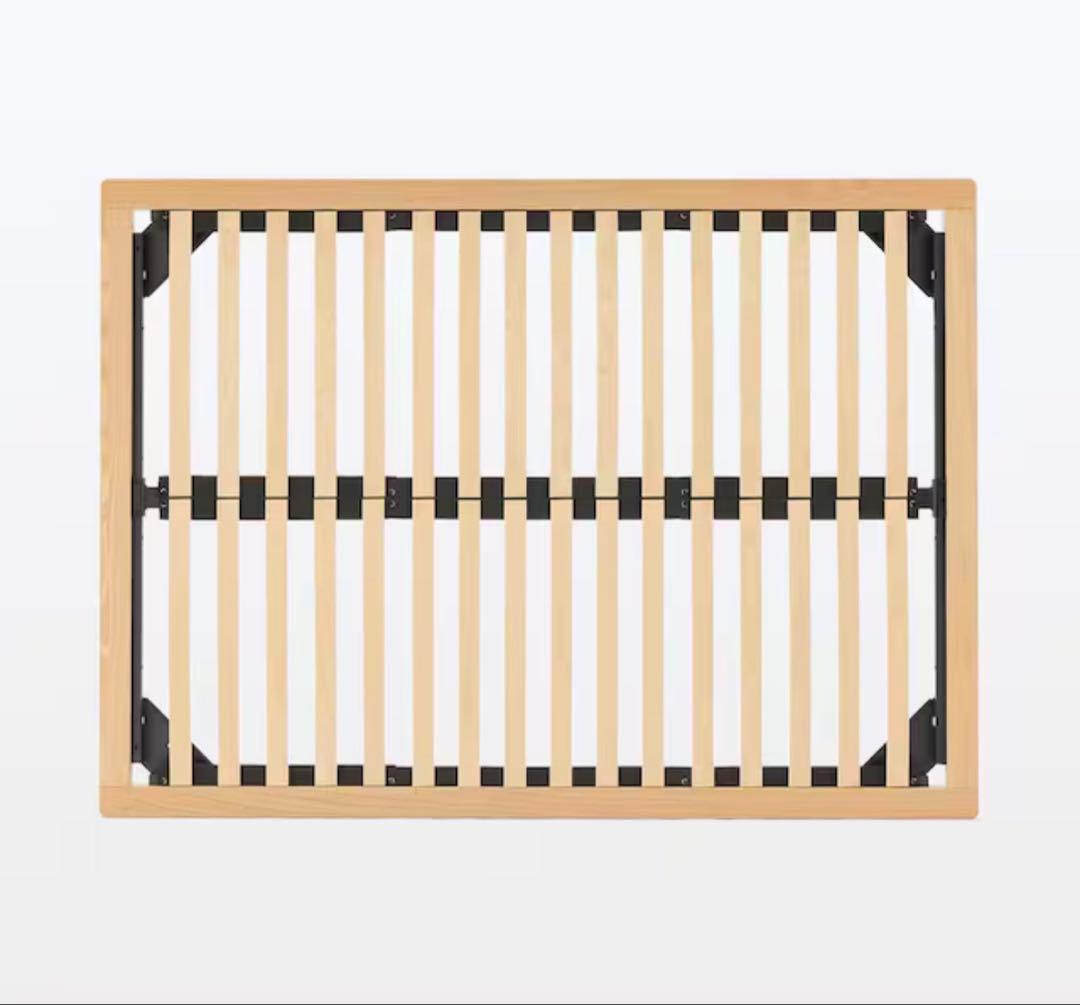 「無印良品」木製セミダブルベッドフレーム 麦紫さま専用