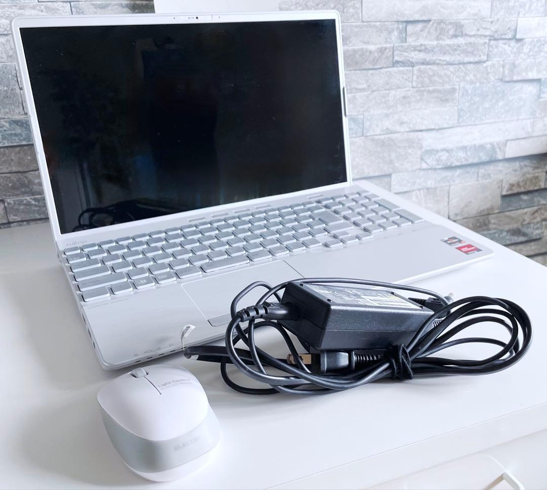【液漏れあり】富士通LIFEBOOK AH52/H1 ＋ マウス付き