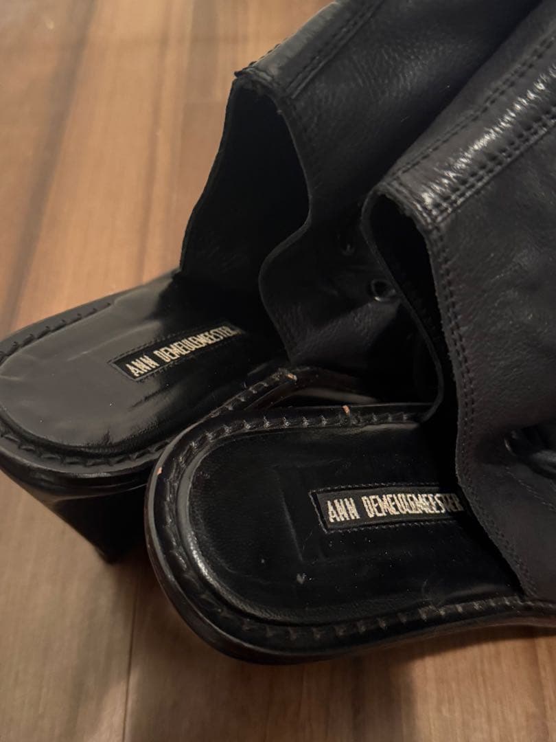 ann demeulemeester レースアップ　ハイヒール　 サンダル