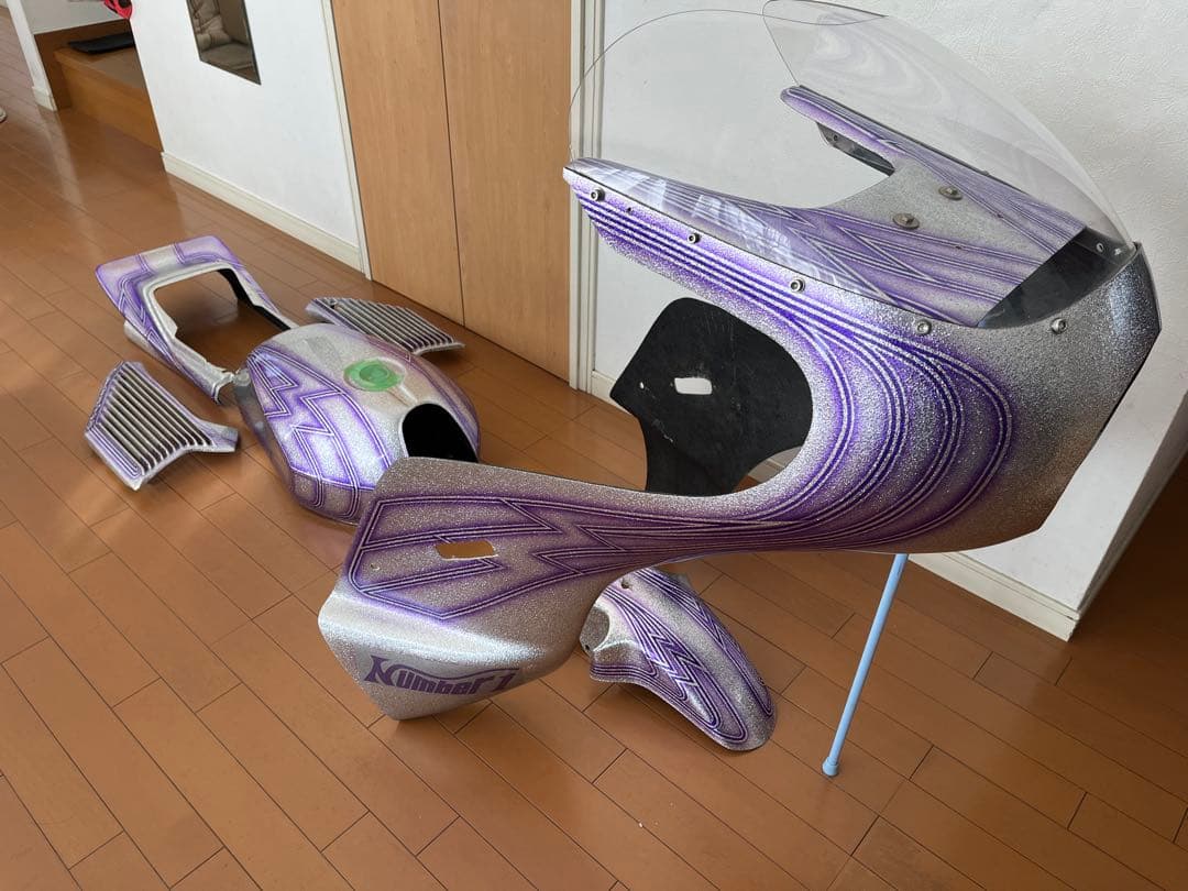 cbx400f 外装セット　タンク　BEET キャンディーライフ　ロケットカウル