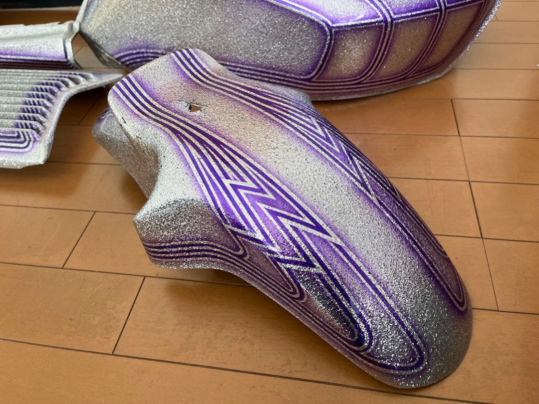 cbx400f 外装セット　タンク　BEET キャンディーライフ　ロケットカウル