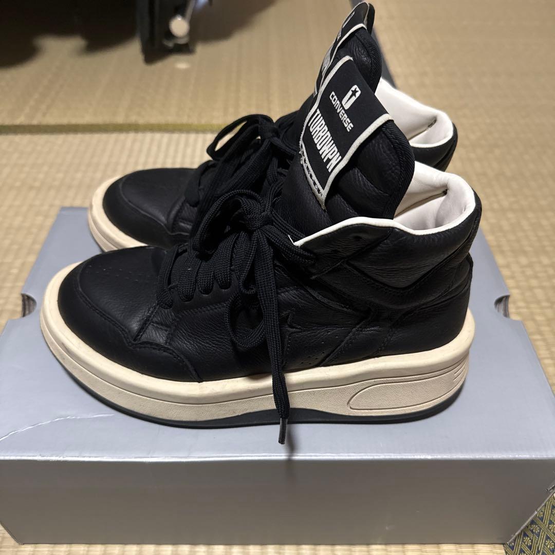 靴 RICKOWENS DRKSHDW CONVERSE TURBO WPN