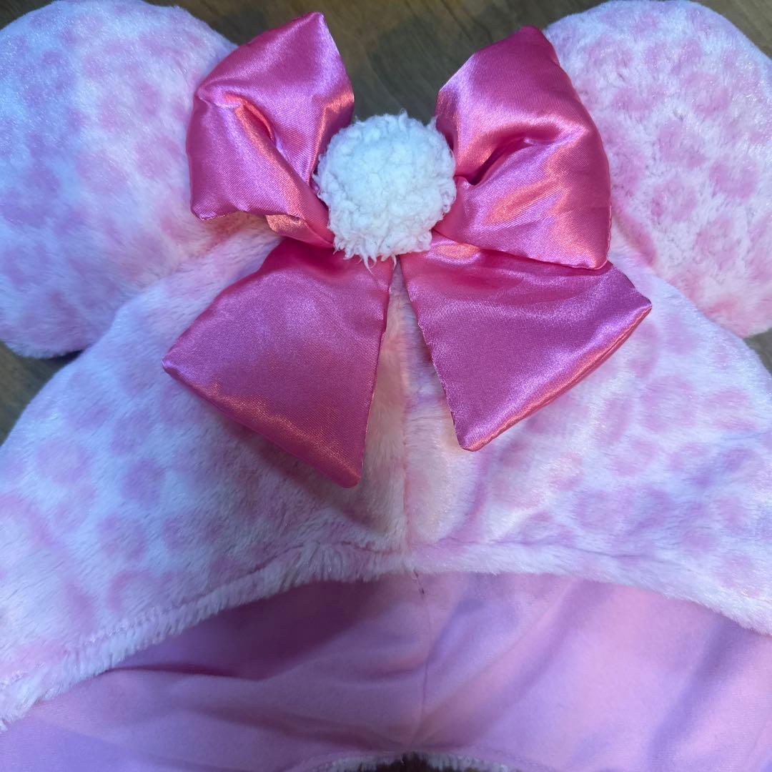 【レア】ミニー ファンキャップ マフラー カチューシャ ディズニー ピンク