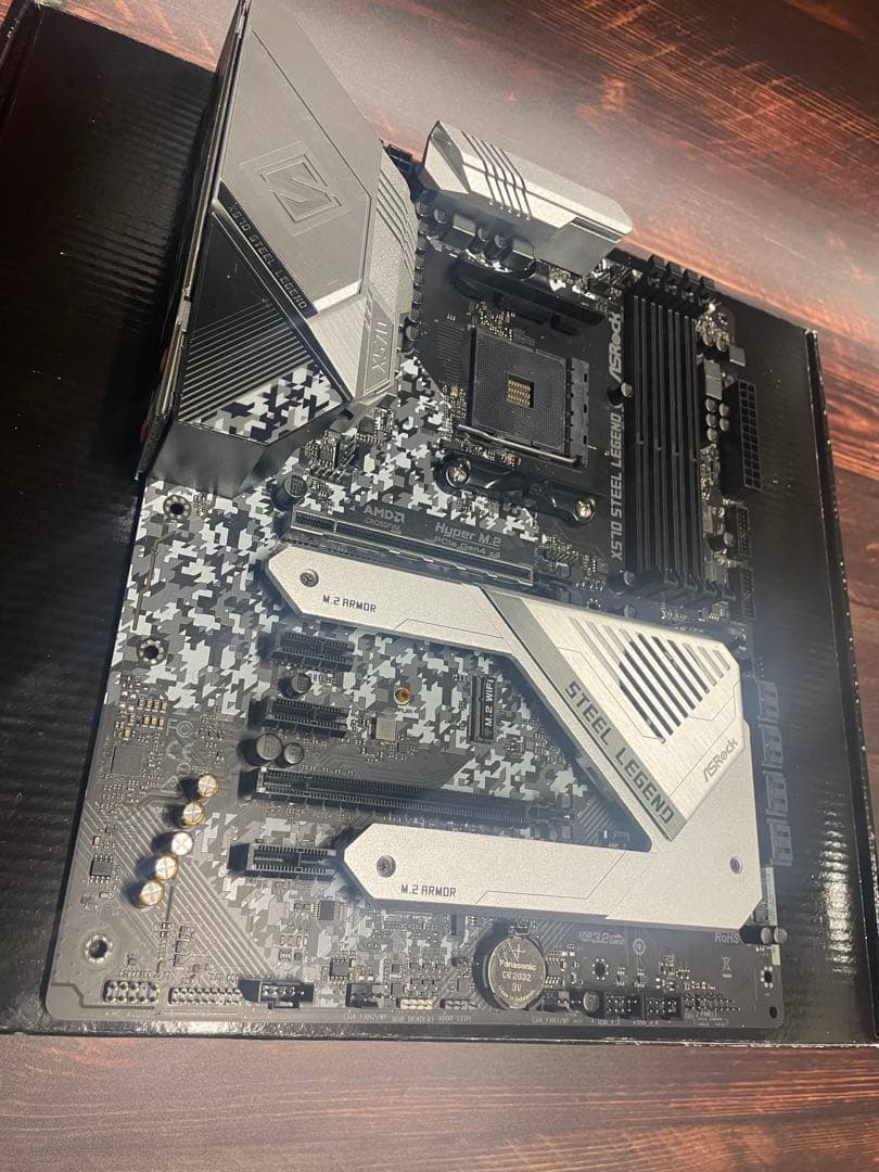 Asrock X570 steel legend マザーボード