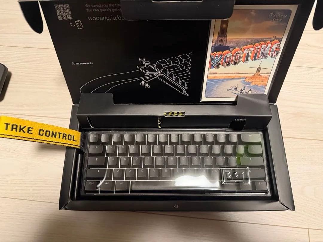 Wooting60HE＋,US 配列,ラビットトリガー