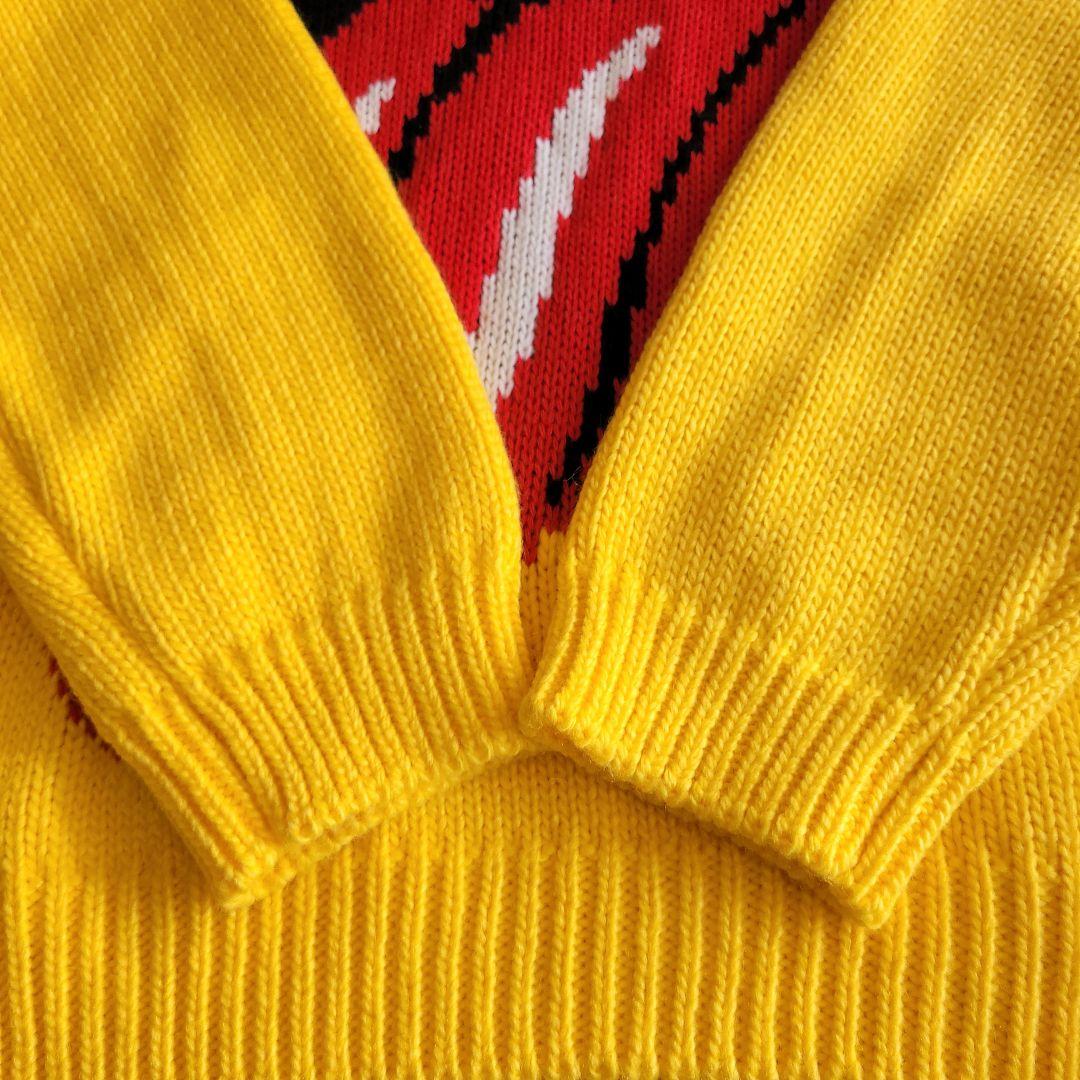 DONCARE Rolling Stones 舌ロゴ ニットセーター