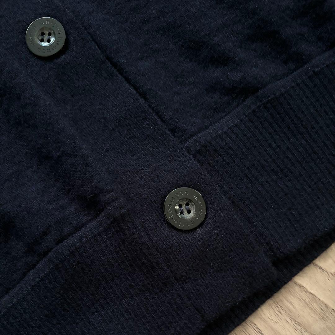 teiTHE SECRET CLOSET カシミヤCD NAVY美品L