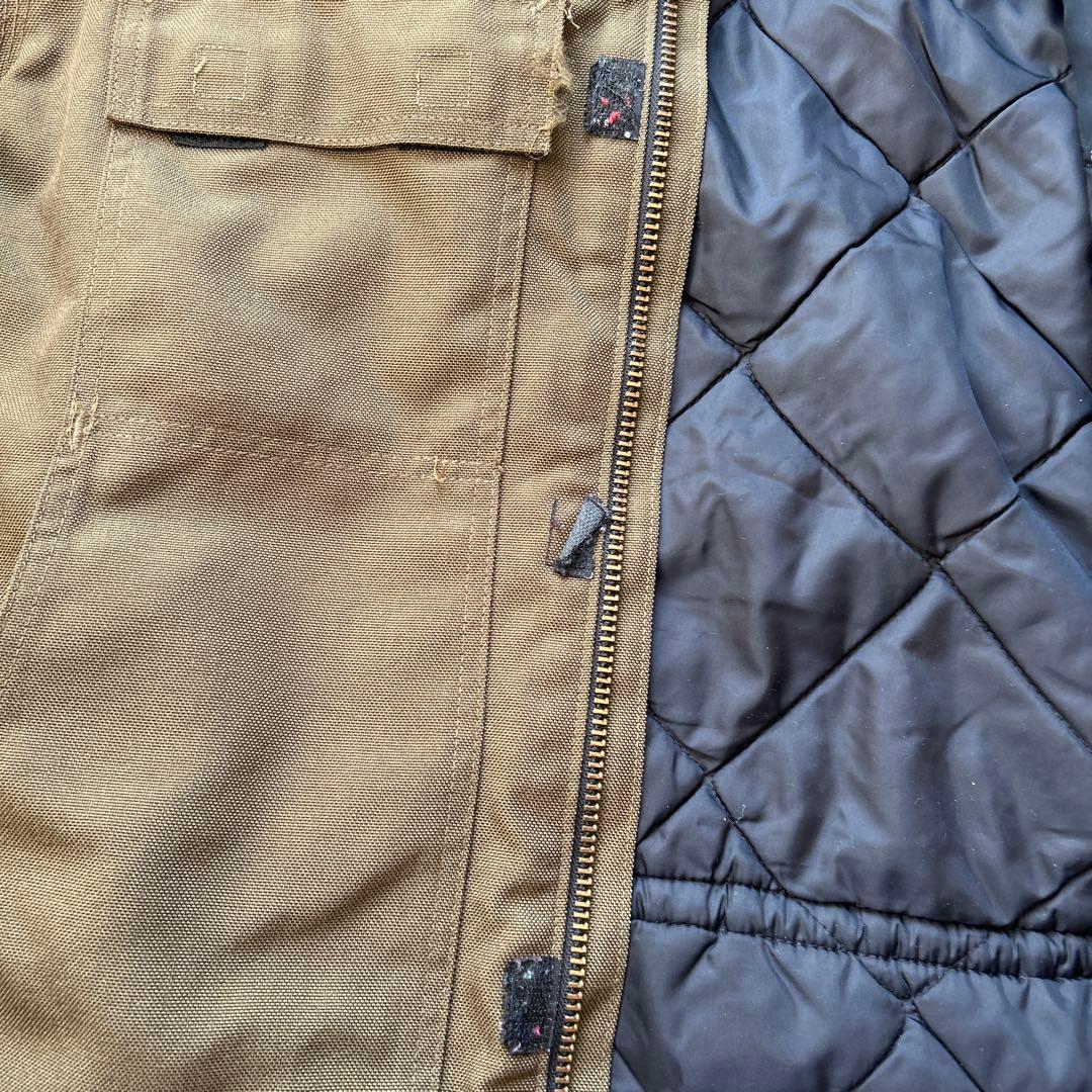 carhartt ダックトラディッショナルコート　企業ロゴ　USA製