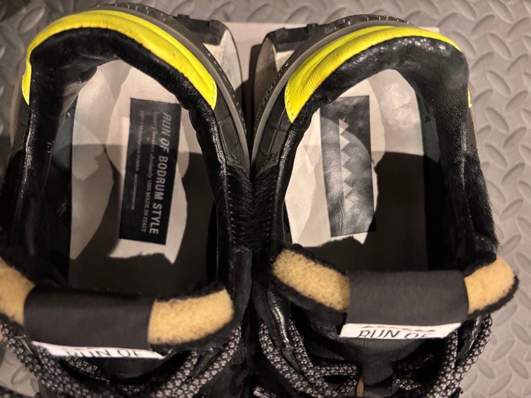 K*様 RUN OF BLACK MAMBA サイズ43 イタリアハイブランドス