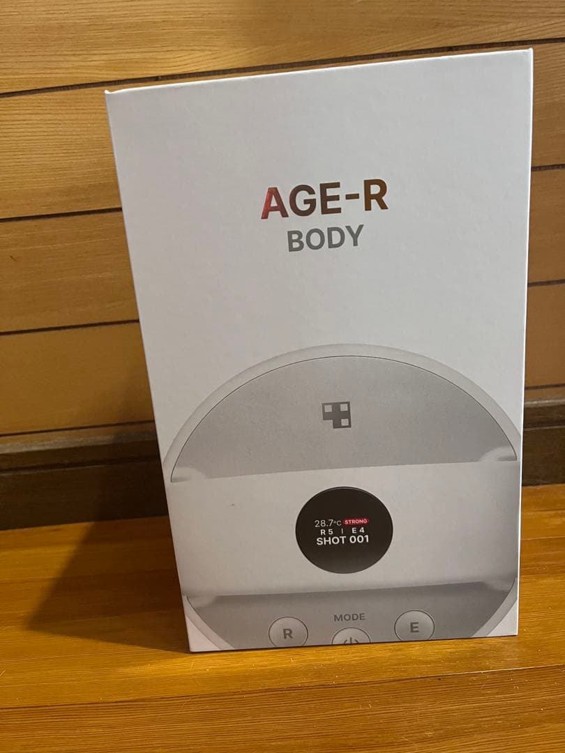 【限定タイムセール‼】AGE-R BODY 美容家電 ホワイト