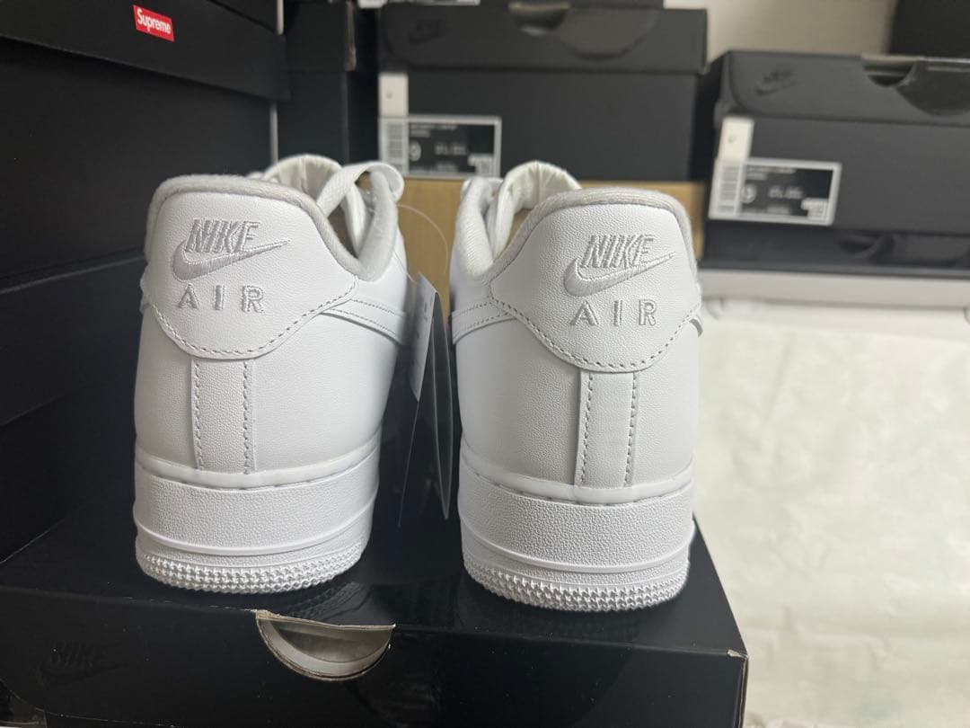 Nike Air Force 1 Supreme ホワイト-25