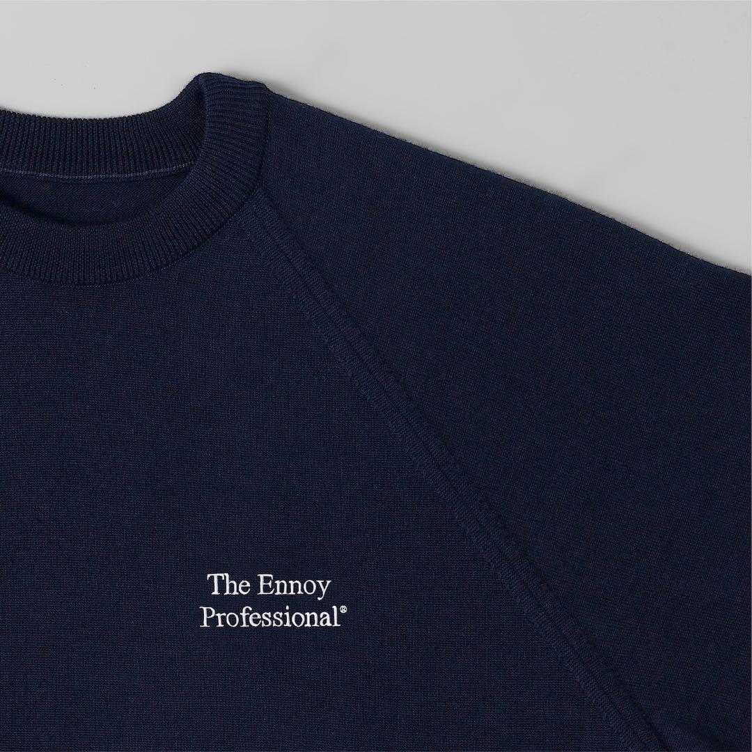 【あられ】ennoy MERINO WOOL SWEATER