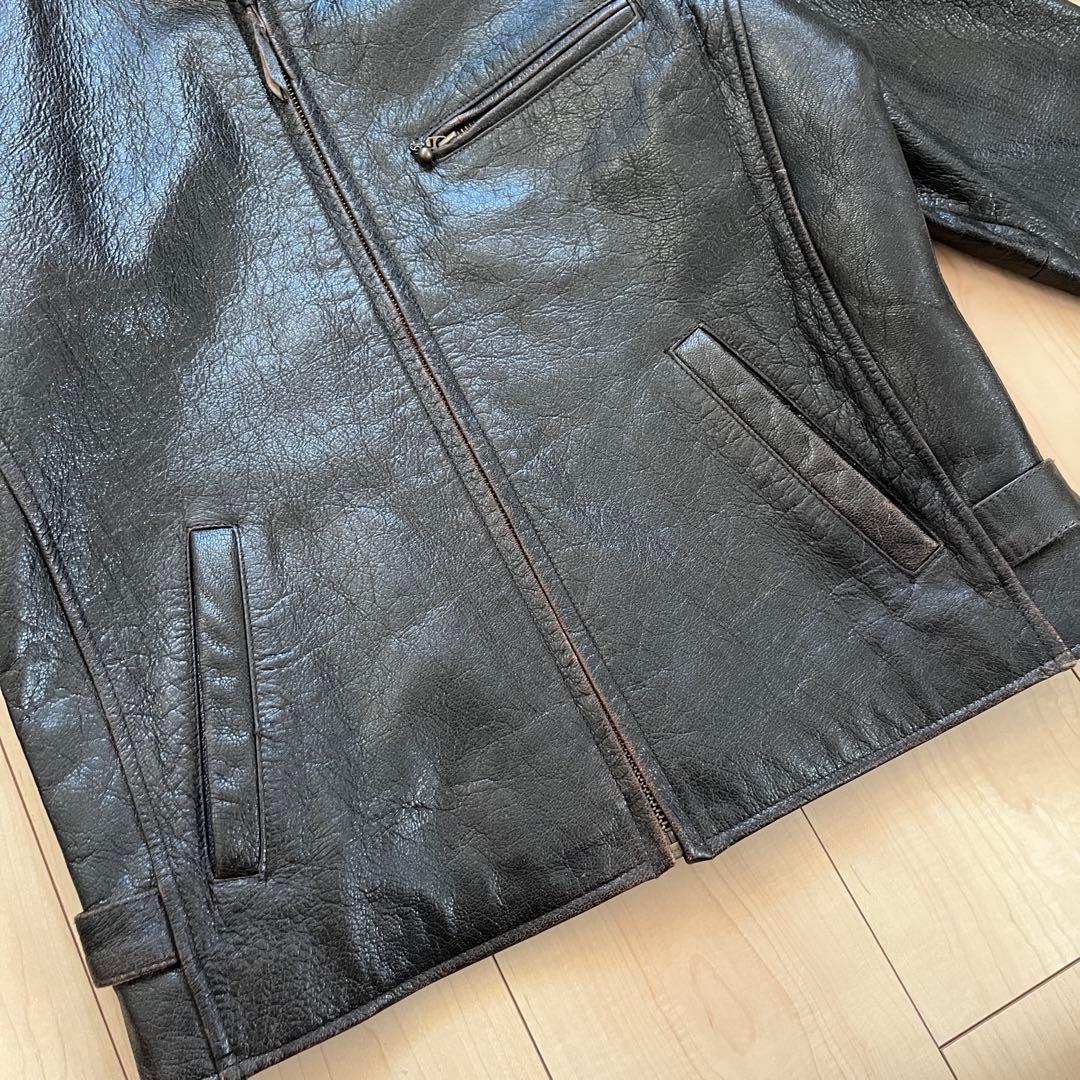 抹*茶様 00s ハーレーダビッドソン レザージャケット M ブランケット付き