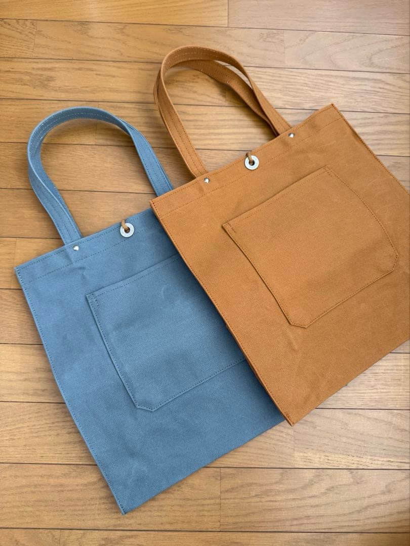 京都　一澤信三郎帆布　トートバッグ　２つまとめ売り　ダック生地