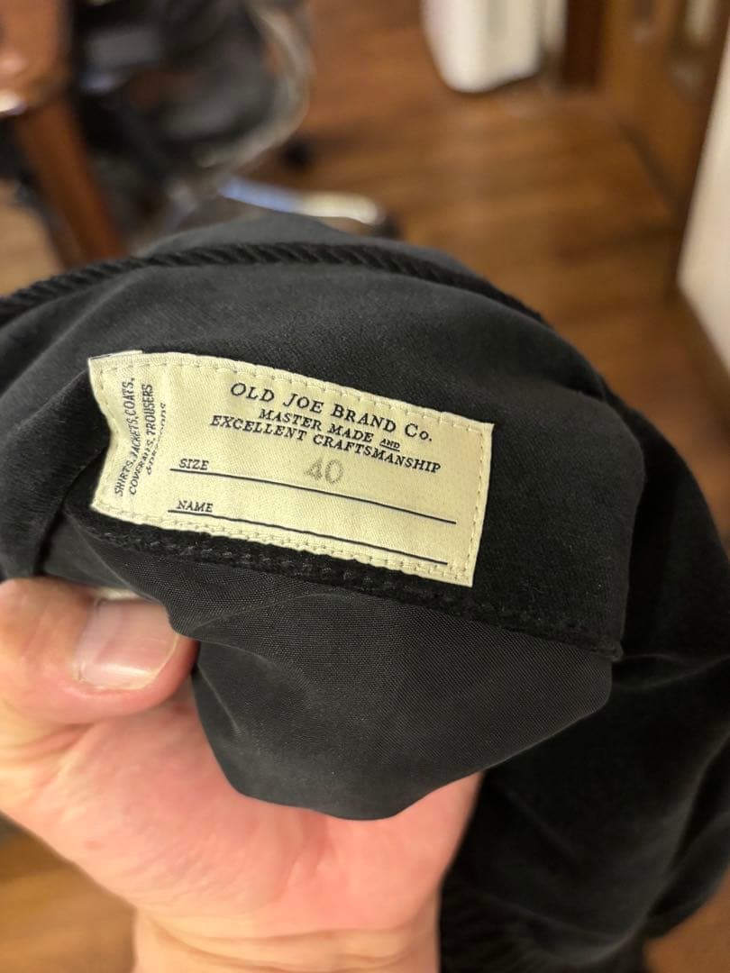 ジャケット・アウター OLD JOE FADED VELVET SOUVENIR JACKET40