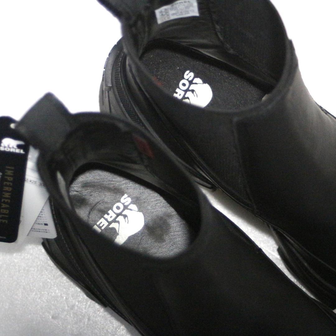 未使用 定価2.53万 SOREL ブレックス ブーツ チェルシー WP 防水