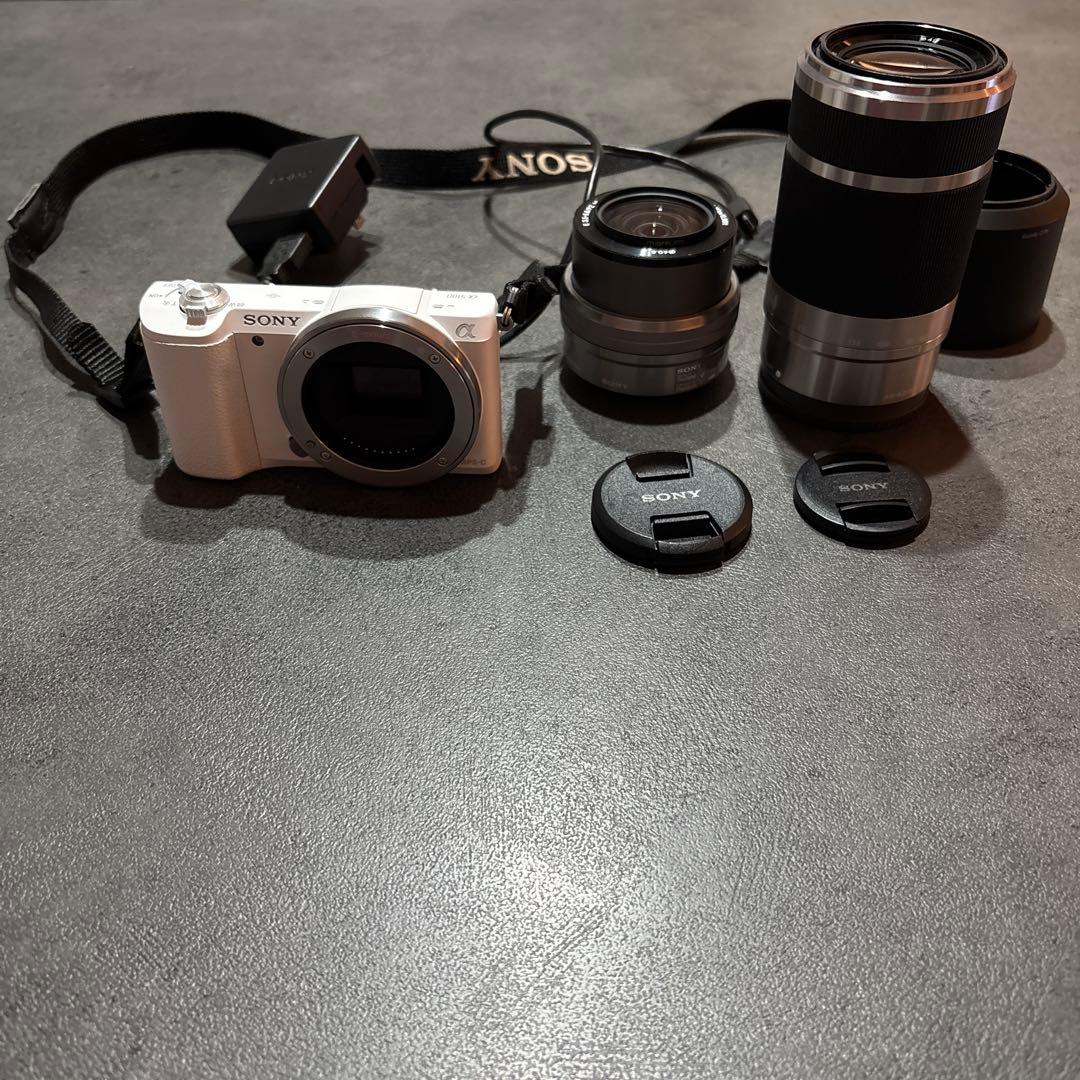 H*ô様 【美品】SONY α5100 ミラーレス一眼 パワーズームレンズ+望遠