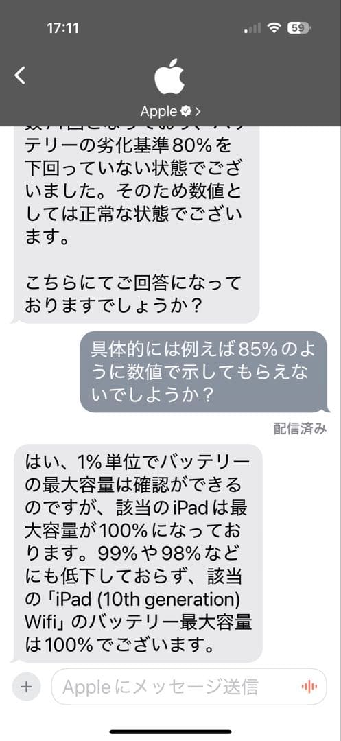 Apple iPad （第10世代）256G Wi-Fiシルバー 本体 充電器付