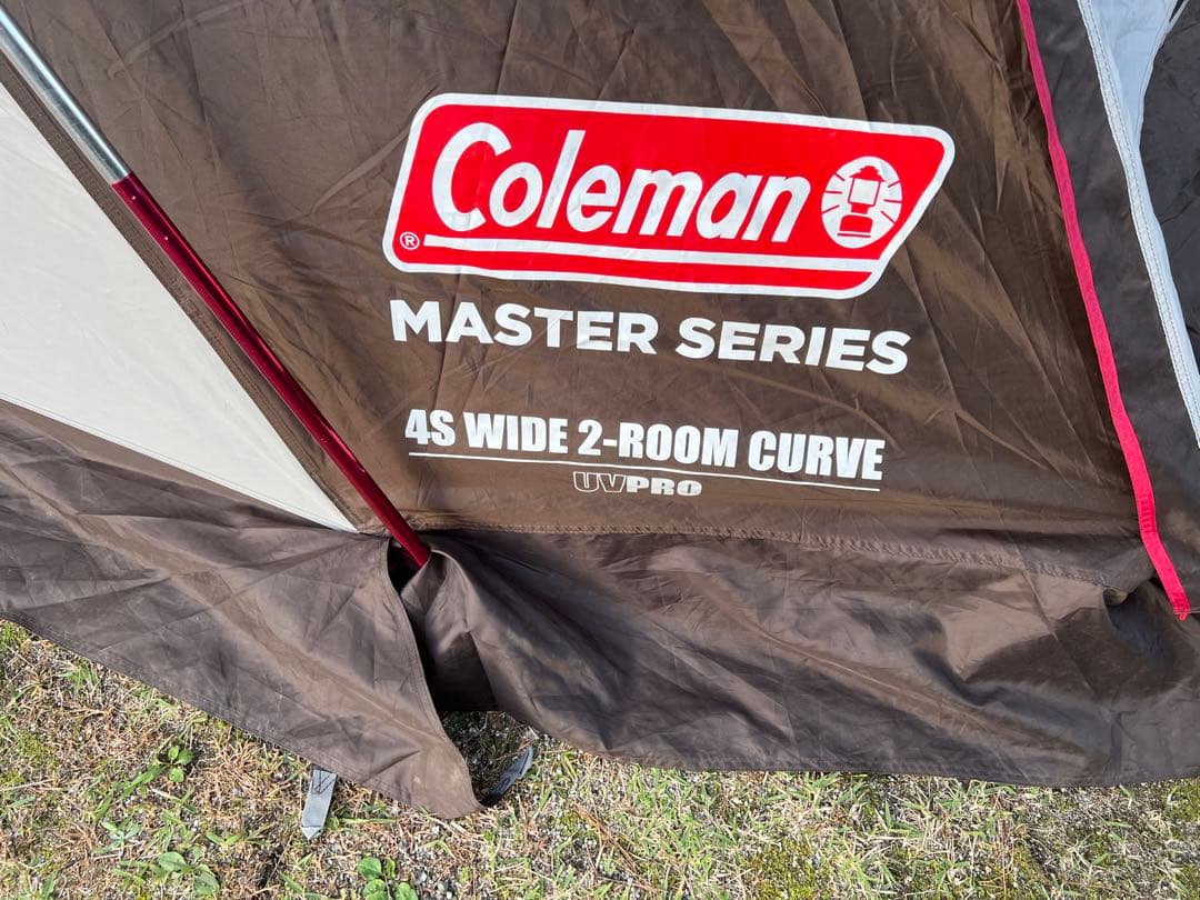 Coleman 4Sワイド2ルームカーブ グランドシート&インナーマット付き