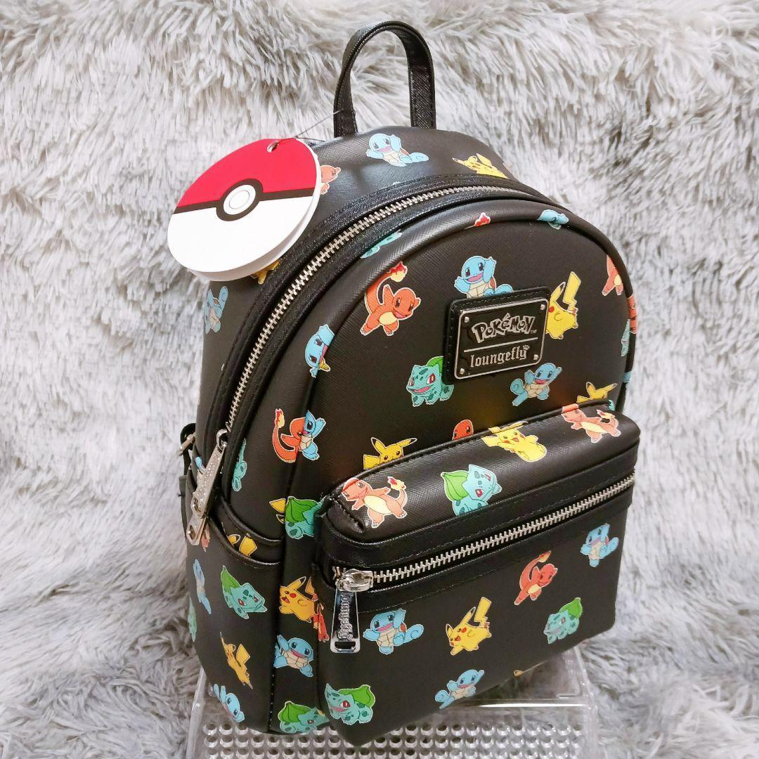 ❤️海外限定❤️新品❤️ラウンジフライ ポケモンリュック✨ブラック ミニ 激レア