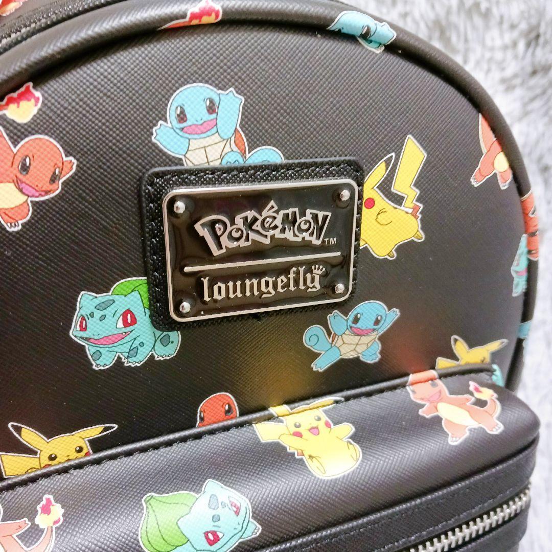 ❤️海外限定❤️新品❤️ラウンジフライ ポケモンリュック✨ブラック ミニ 激レア