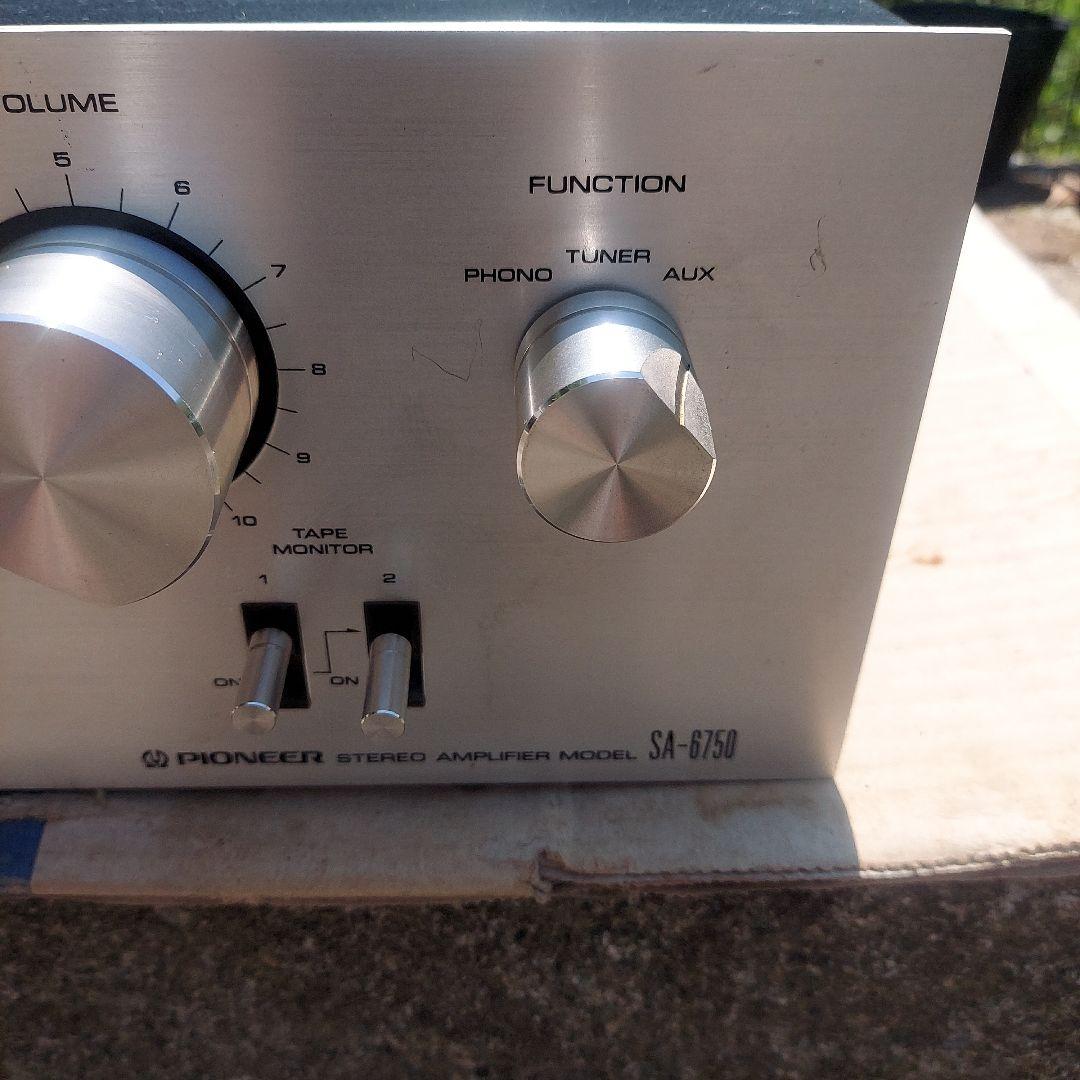 パイオニアステレオアンプSA-6750