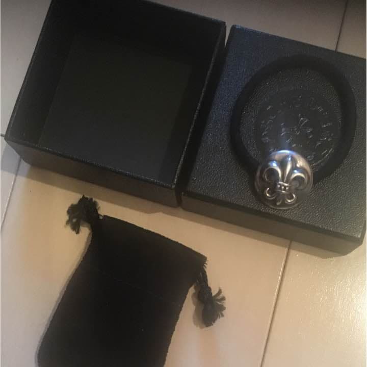 b*様 クロムハーツ コンチョ ヘアゴム ブレスレット　フレア　Chrom he