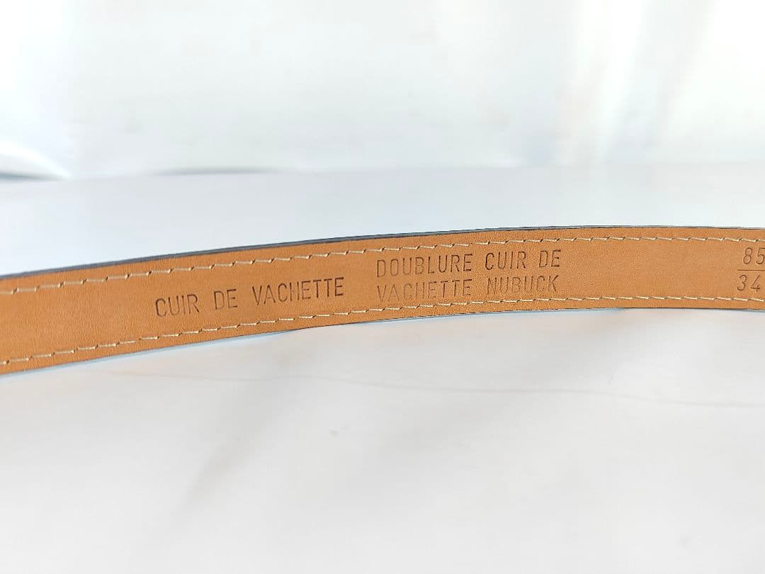 【極美品】JOSEPH AMBOISE　本革　高級ドレスベルト フランス製正規品