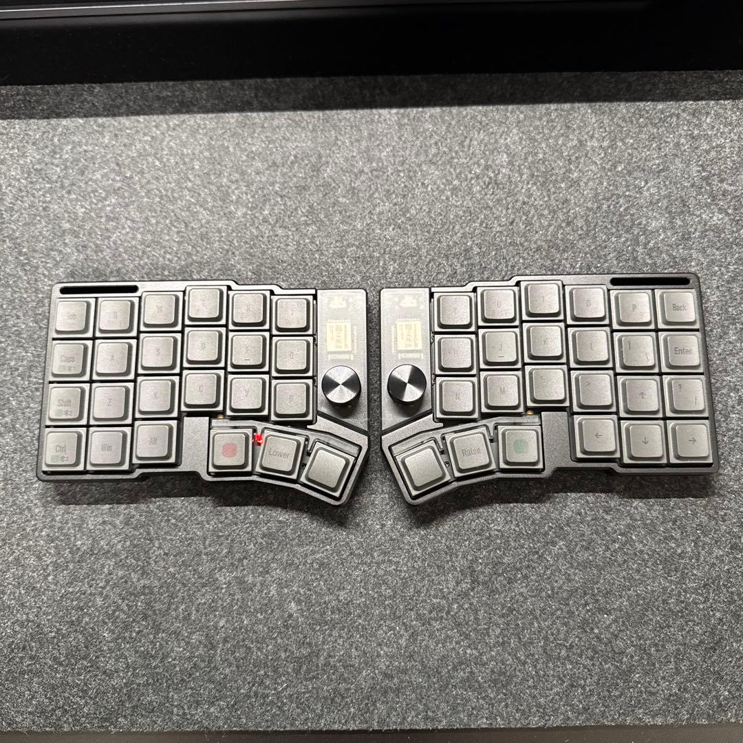 Cornix LP 無線分割キーボード(New Black)