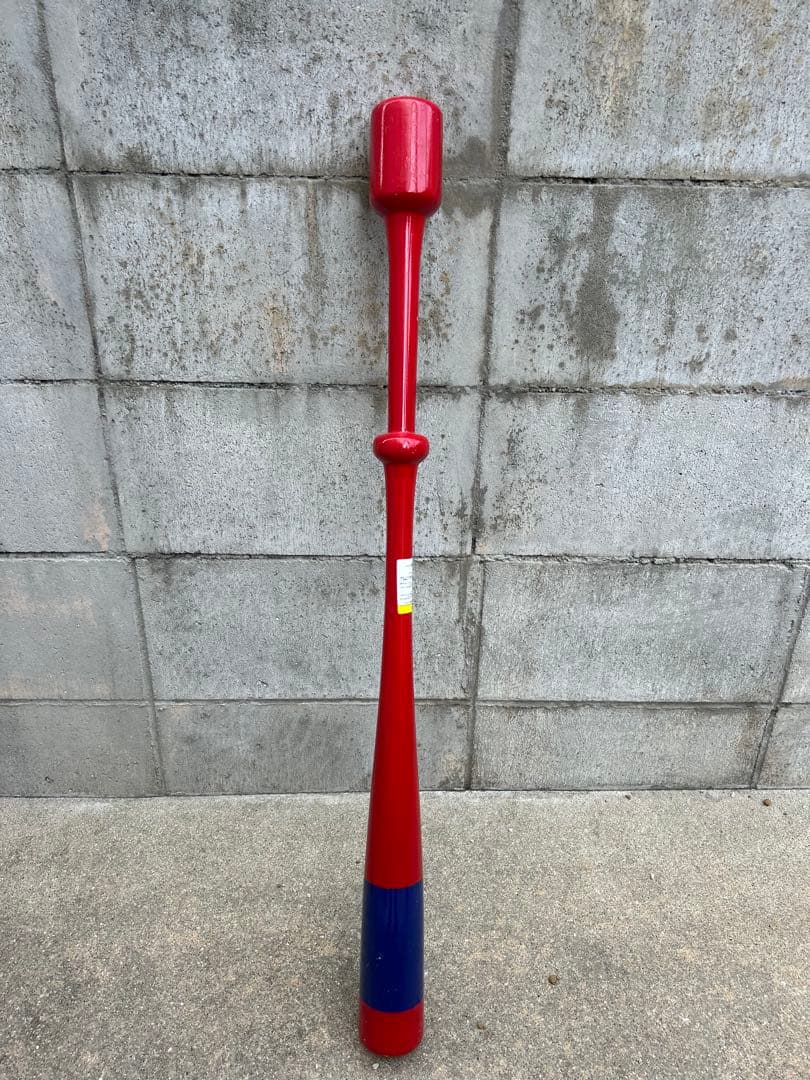 インフィニティ　トレーニングバット 赤と青 8番