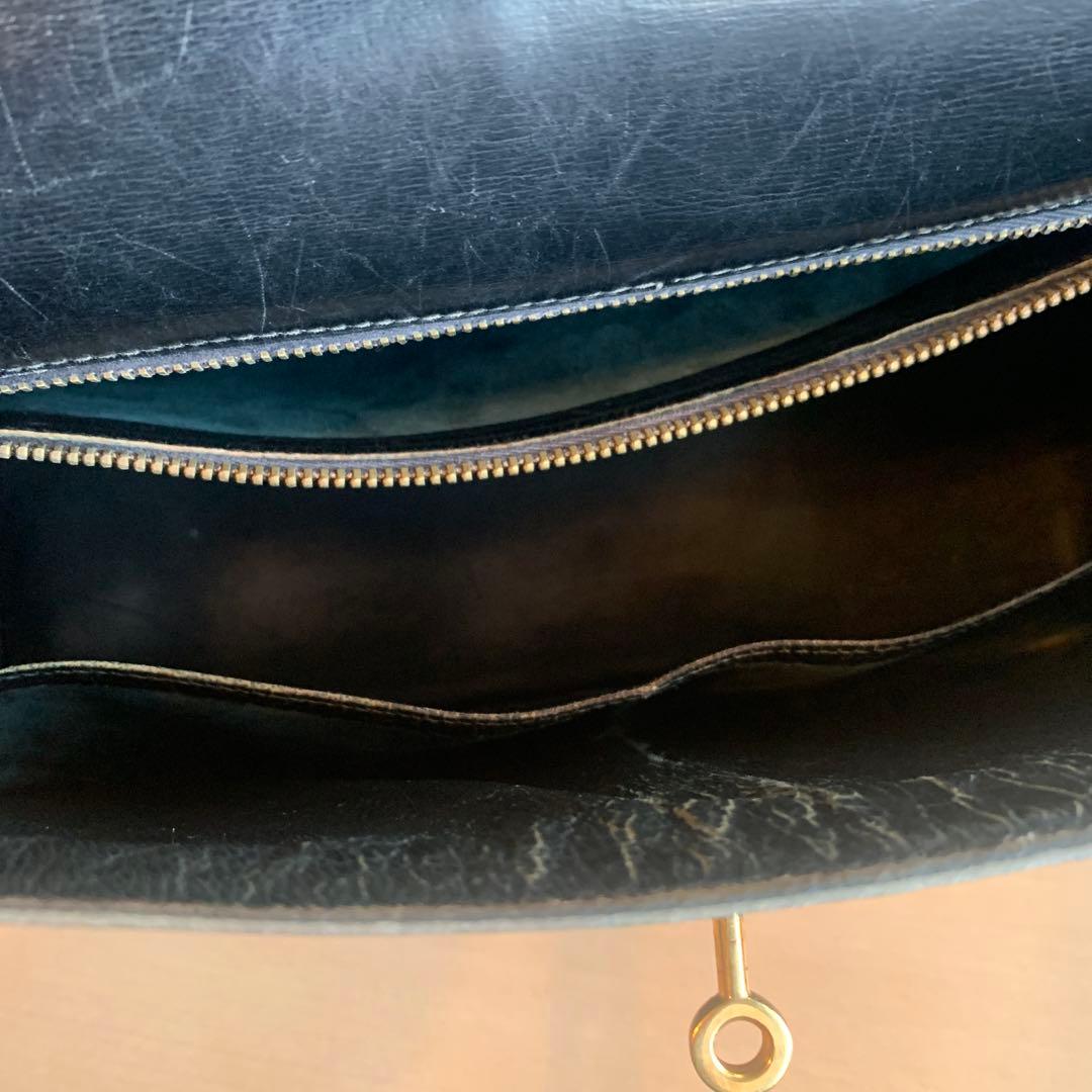 レ*ン様 エルメス　ケリー　ブラック　レザー