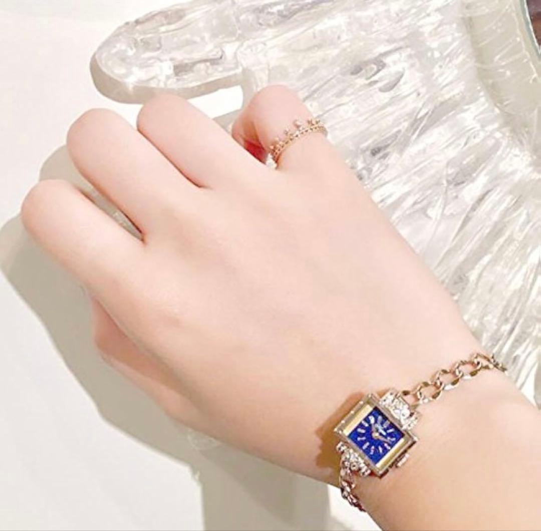 NOJESS K10 クラウン ダイヤ ピンキーリング 4号