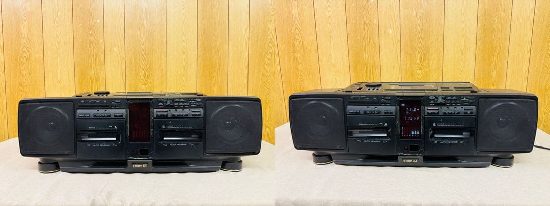 Victor RC-X90 ラジカセ CD バブカセ ラジオ カセット ビクター