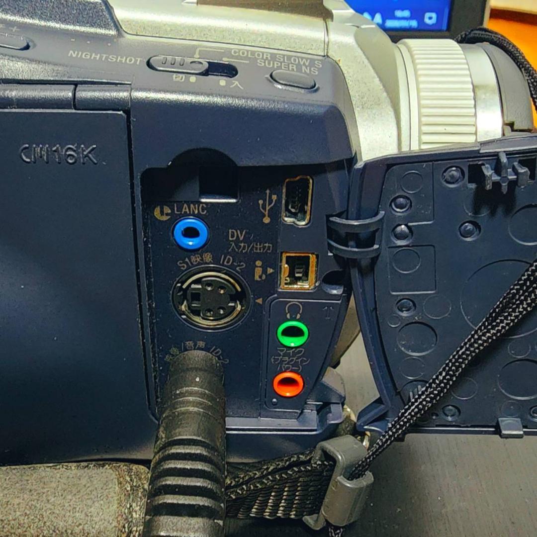 【動作確認済】高画質 SONY MiniDV ビデオカメラ DCR-TRV27