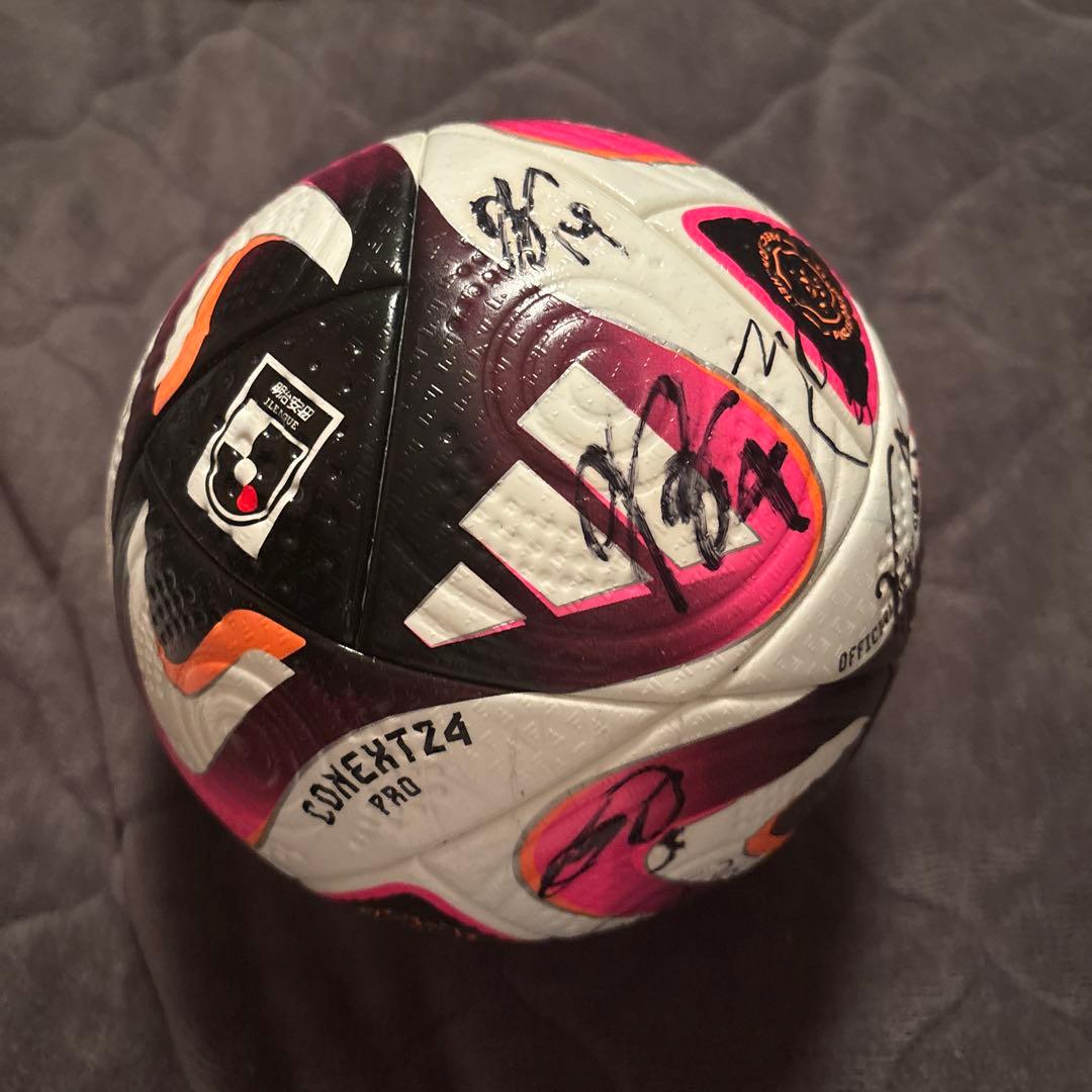 京都サンガFC サインボール Jリーグ公式試合球 コネクト24 Jリーグロゴ入り