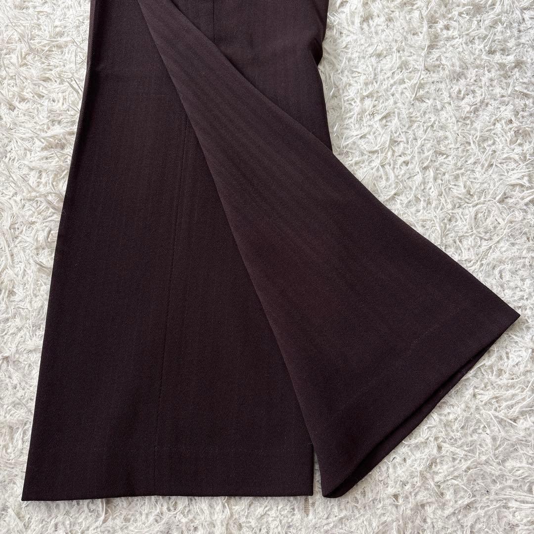 希少☆【PSポールスミス】ダークブラウン　ダブルパンツスーツ　総裏地　42 XL