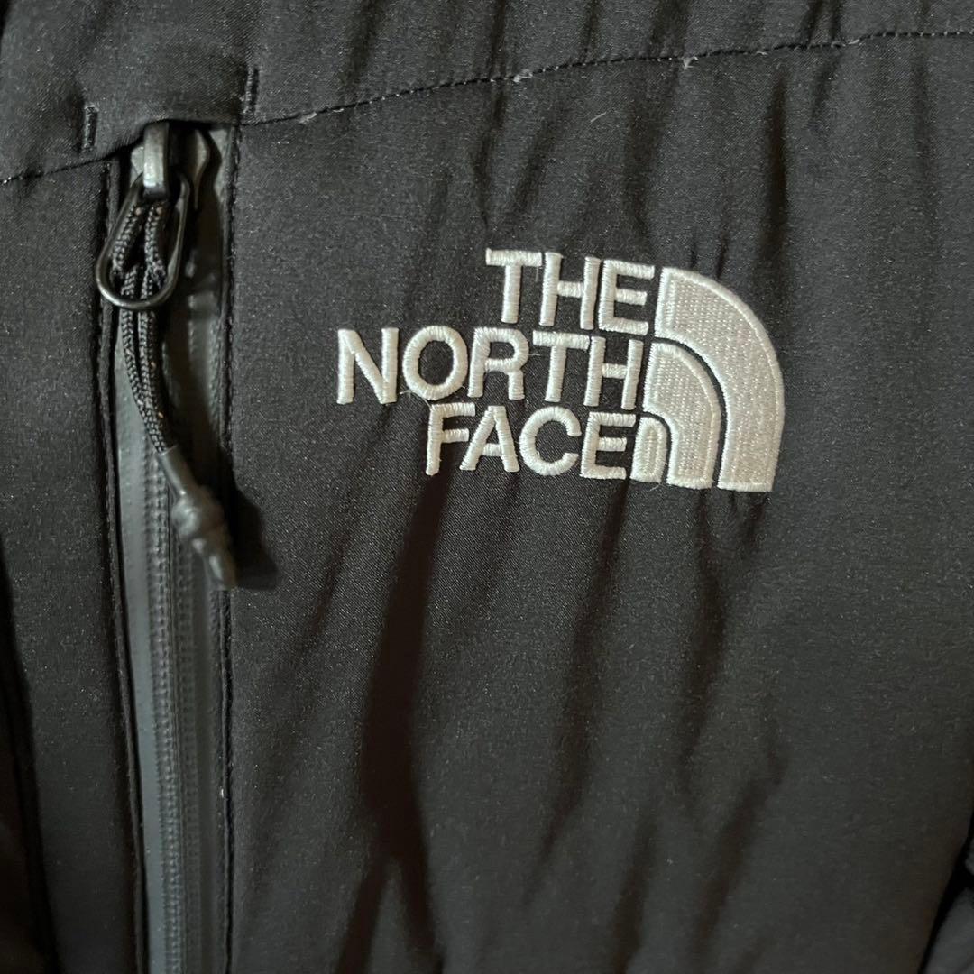 ノースフェイス ロングダウンジャケット メンズ100L ブラック