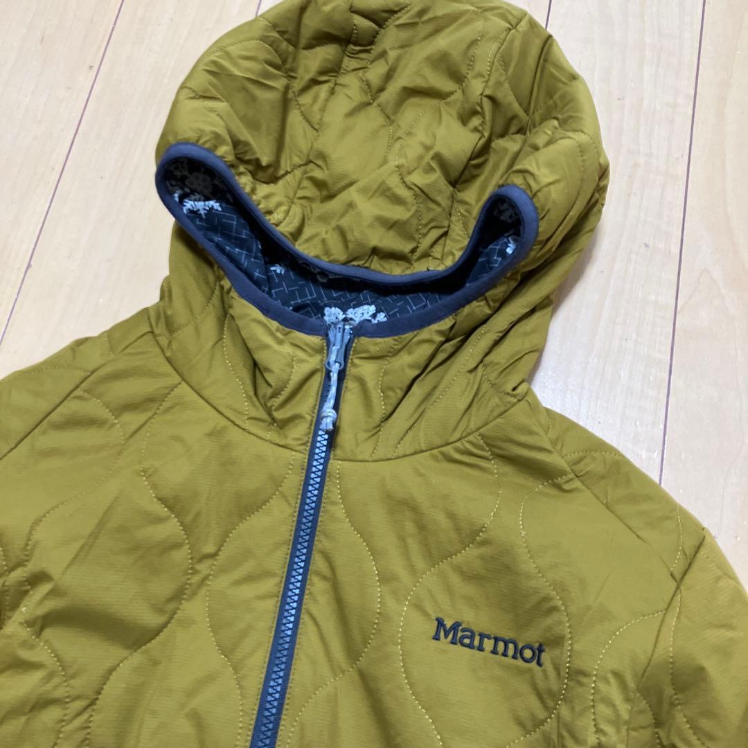 Marmot マーモット　四角友里コラボ リバーシブル中綿ジャケット　Lサイズ