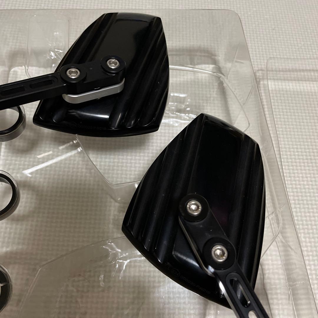 デイトナ HIGHSIDER ハイサイダー バーエンドミラー　ウェーブ