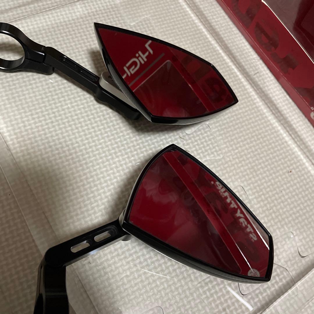 デイトナ HIGHSIDER ハイサイダー バーエンドミラー　ウェーブ