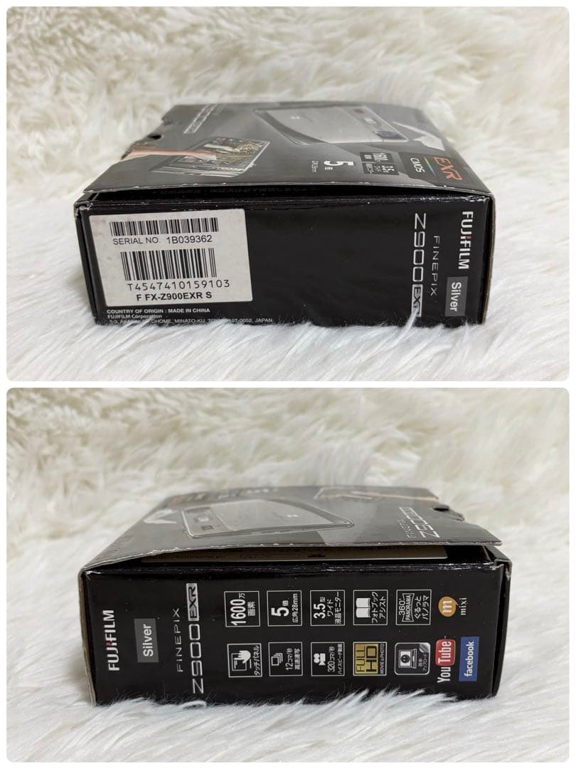 【希少・箱付き】FUJIFILM FINEPIX Z900EXR シルバー
