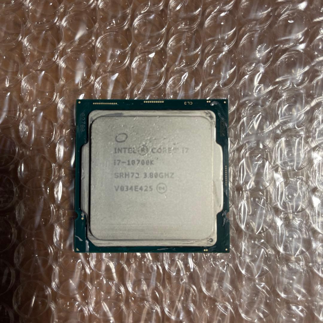 期間限定値下げ　Intel　core i7 10700K　ジャンク