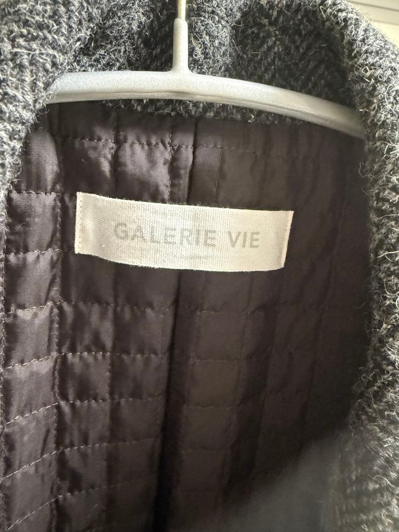 GALERIE VIE グレー系ツイードブレザー