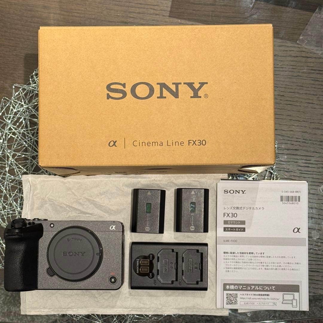 【美品】Sony FX30 ミラーレスカメラ