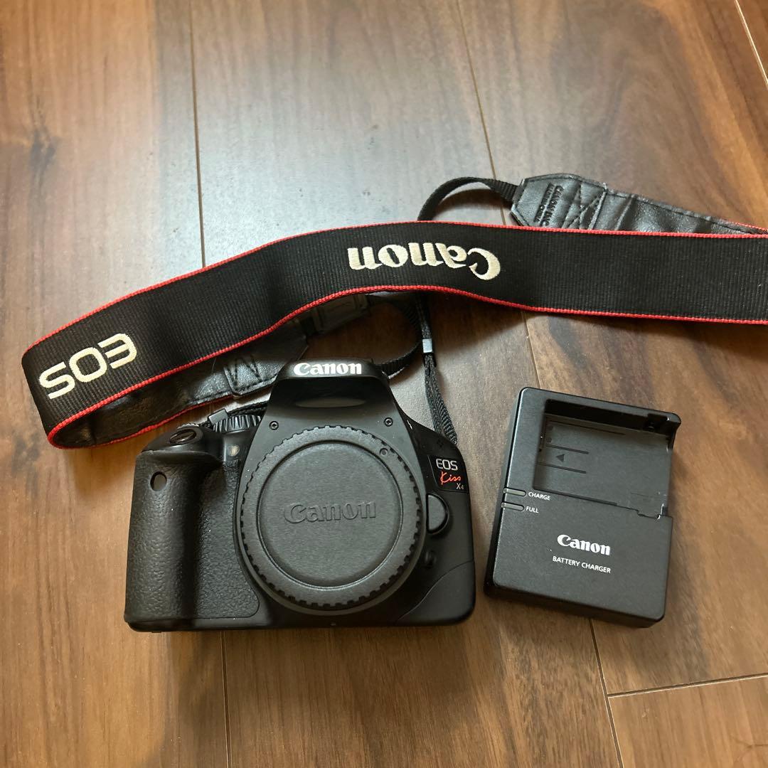 Canon EOS Kiss X4 + Lレンズ含むレンズ4本セット