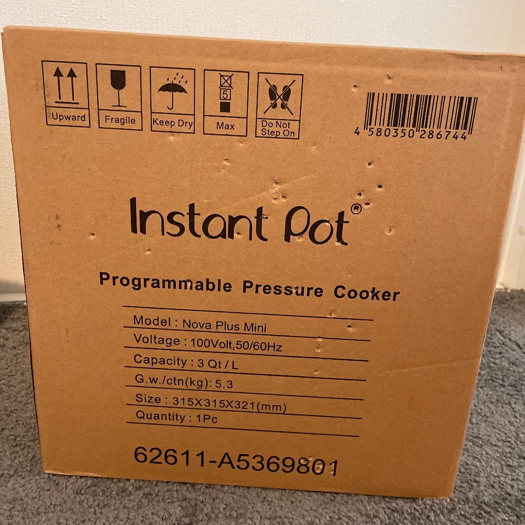 lnstant pot 新品　未使用