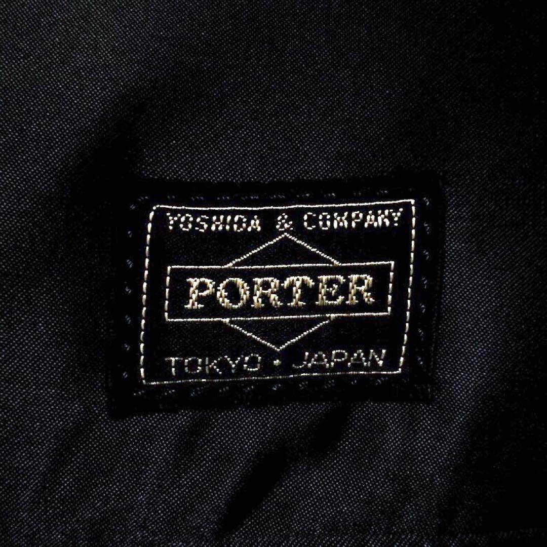 超美品✨現行タグ ポーター タンカー ボストンバッグ 2way アイアンブルー